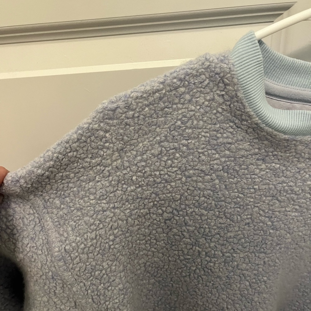 LIGHT BLUE OUTDOOR VOICES MEGA FLEECE - Picture 4 of 5